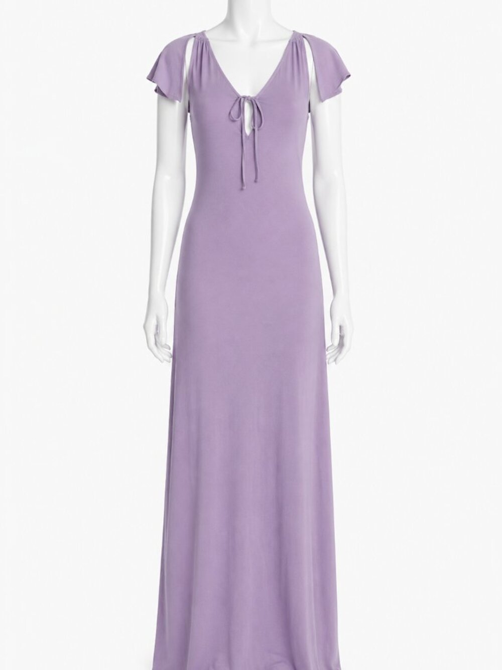 Zara Lavender Purple Sheer Nightdress Small Romantic Slip Dress
